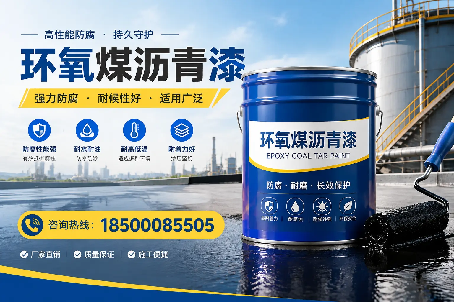 环氧煤沥青漆的储存与运输注意事项，乐东企业须知